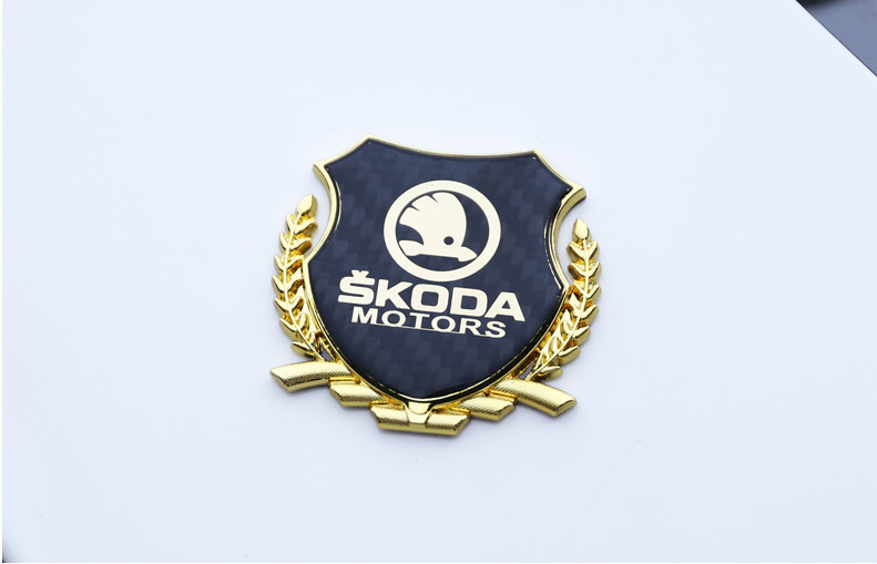 Кузовные эмблемы  ПЭК МОЛЛ Эмблема Skoda  Skoda Karoq 2020 (Шкода Карок)