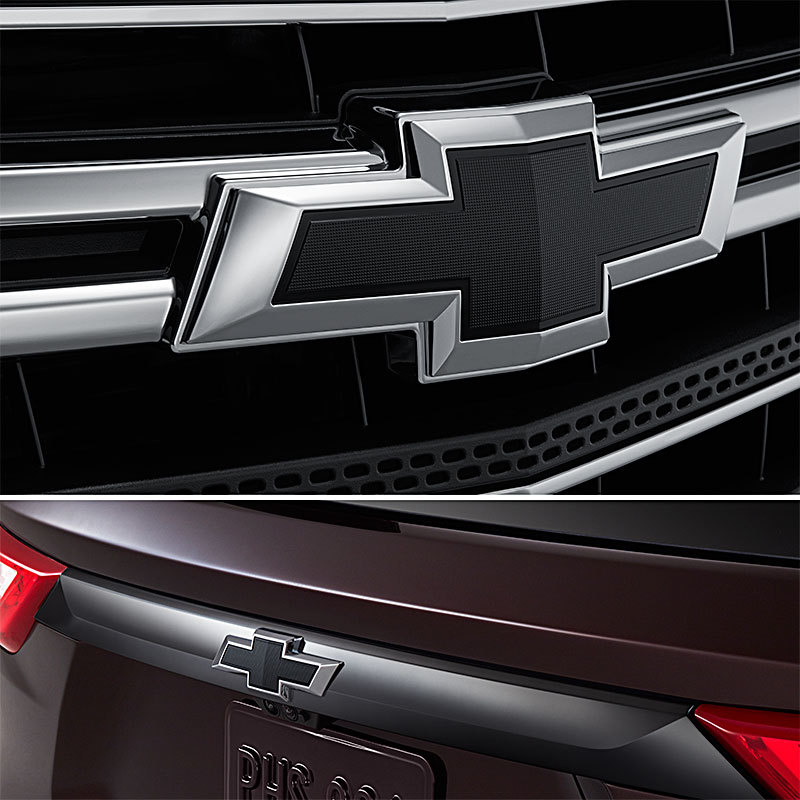 Кузовные эмблемы  ПЭК МОЛЛ Комплект эмблем (черные) GM 84046094 для Chevrolet Traverse 2018 -