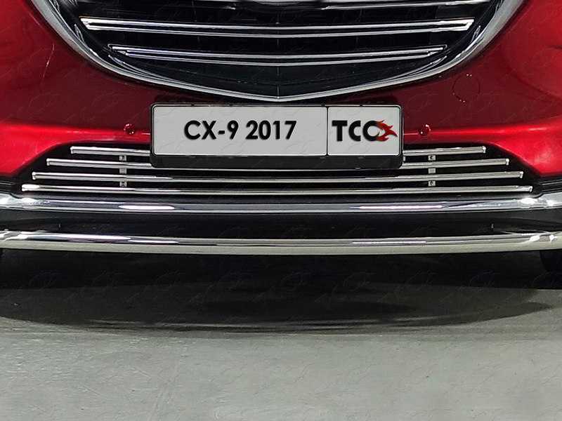 Решетка радиатора нижняя TCC MAZCX917-12 Mazda CX-9 2017-