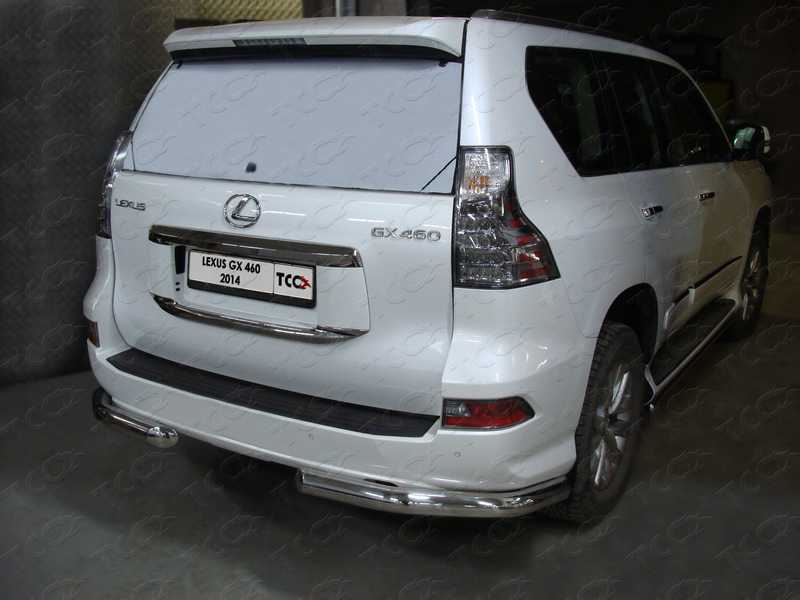 Защита бамперов Защита задняя (уголки) TCC LEXGX46014-08 Lexus GX 460 2019