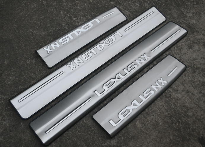 Накладки на пороги для Lexus NX (2014 - 2018)