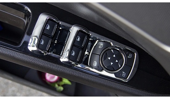 Накладки на кнопки управления стеклоподъемниками для Ford Mondeo ( 2014 - по н.в. )
