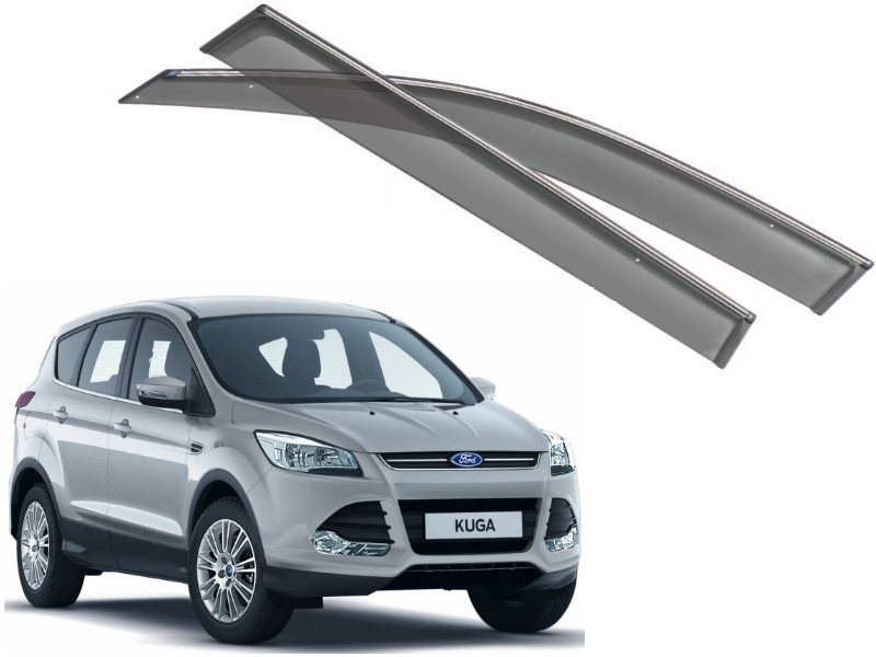 Дефлекторы боковых окон с хромированным молдингом, OEM Style OEM-Tuning 21993 для Ford Kuga 2017-