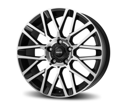 Диск колесный MOMO SUV Revenge 8xR18 5x150 ET45 ЦО110.2 черный матовый с полированной лицевой частью 87565764725