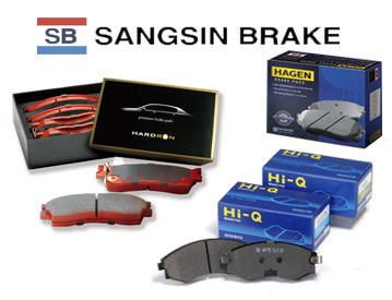   ПЭК МОЛЛ Тормозные колодки Sangsin Brake, передние и задние для Outlander 3 2.0