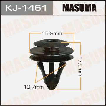 Клипса автомобильная (автокрепеж), уп. 50 шт. Masuma KJ-1461
