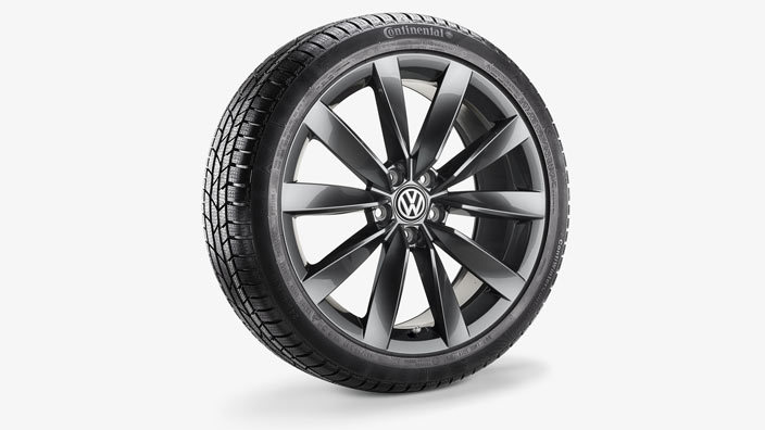 Зимнее колесо в сборе R19 "Chennai" Continental WinterContact VAG 3G8073229DM9 для Volkswagen Arteon 2017 -