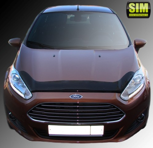 Дефлектор капота Ford Fiesta (2015-)