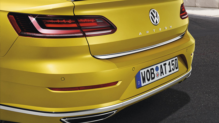 Наклейка защитная на задний бампер VAG 3G8061197 для Volkswagen Arteon 2017 -