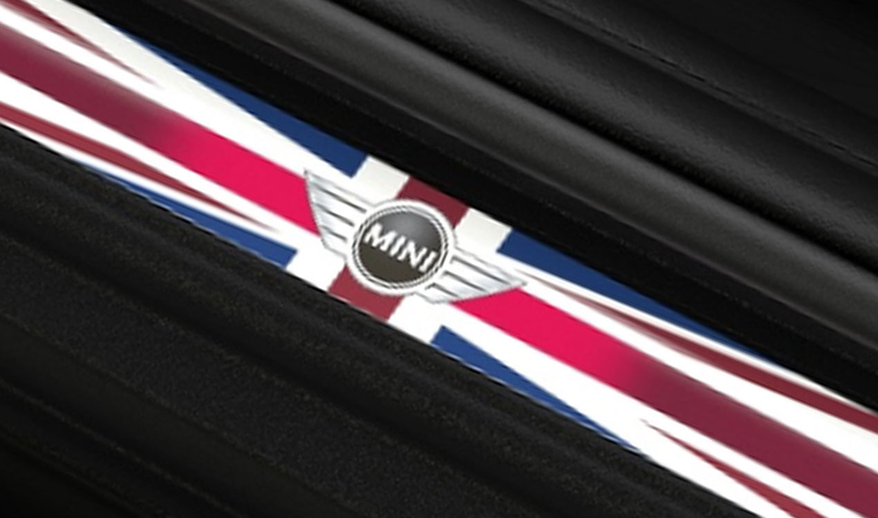 Накладки на пороги светодиодные Union Jack Mini 51472357730 для Mini Cooper 2015 -