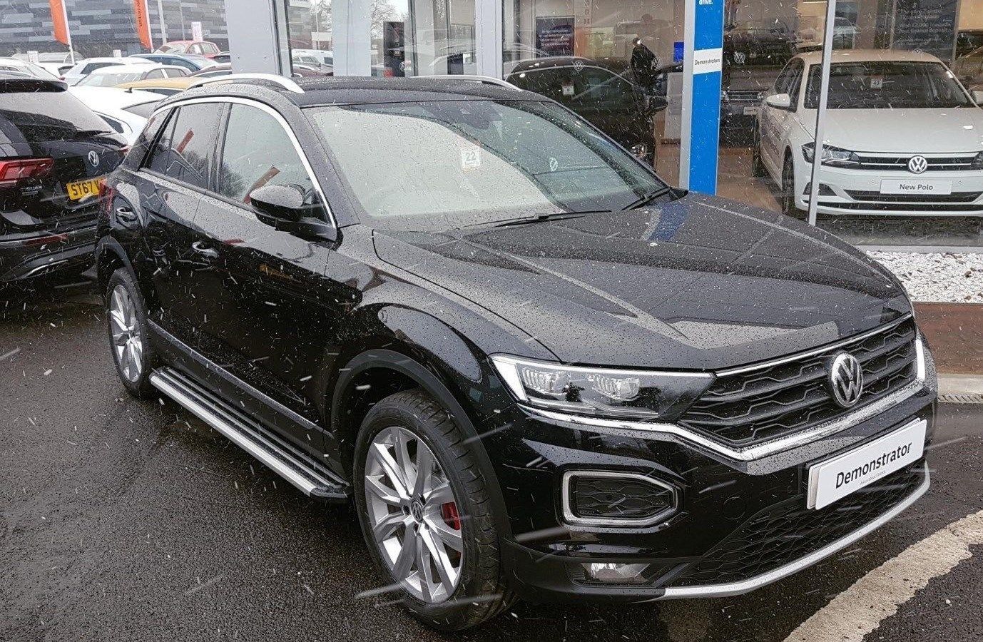 Боковые подножки, пороги VAG 2GA071691 для Volkswagen T-ROC 2018 -