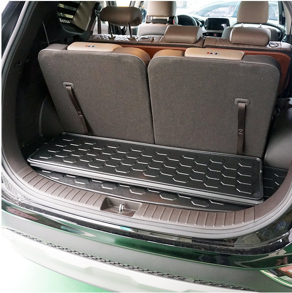 Комплект складных ковриков в багажник Mobis для Санта Фе 4 (Hyundai Santa Fe) 2018 - 2019