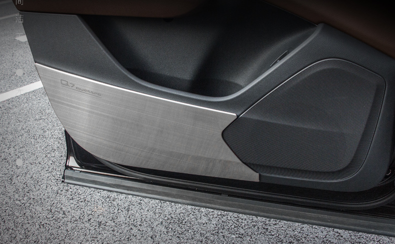 Стальные накладки на внутренние поверхности дверей  для AUDI Q7 2016 -