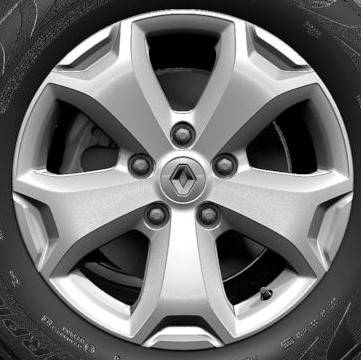 Диск колесный OE Kaptur CY 6,5xR16 5x114,3 ET50 ЦО66,1 серебристый Арт.68152