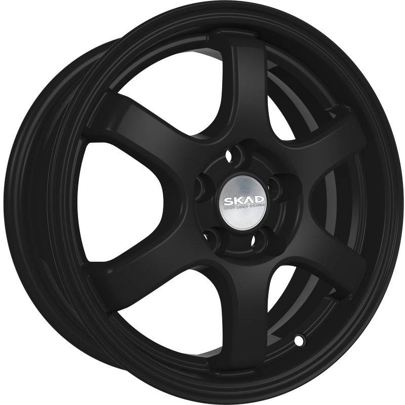 Диск колесный СКАД Киото 6xR15 5x100 ET38 ЦО57,1 черный матовый 2150225