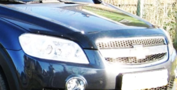 Дефлектор капота Chevrolet Captiva 2006-2011 темный, EGR Австралия
