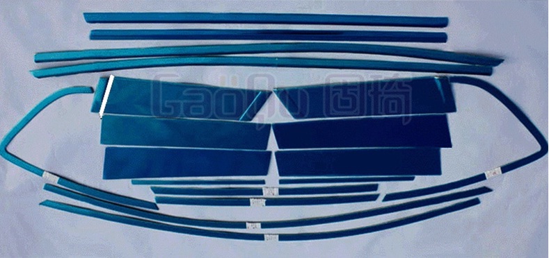 Хромированные накладки на окна для Mazda CX-5 (2011 - 2015)