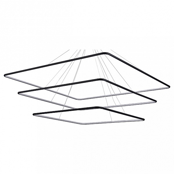 Подвесной светильник 111024 S111024/3SQ 180W Black In