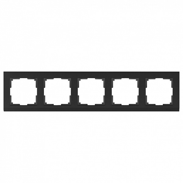 Рамка на 5 постов Stark WL04-Frame-05-black