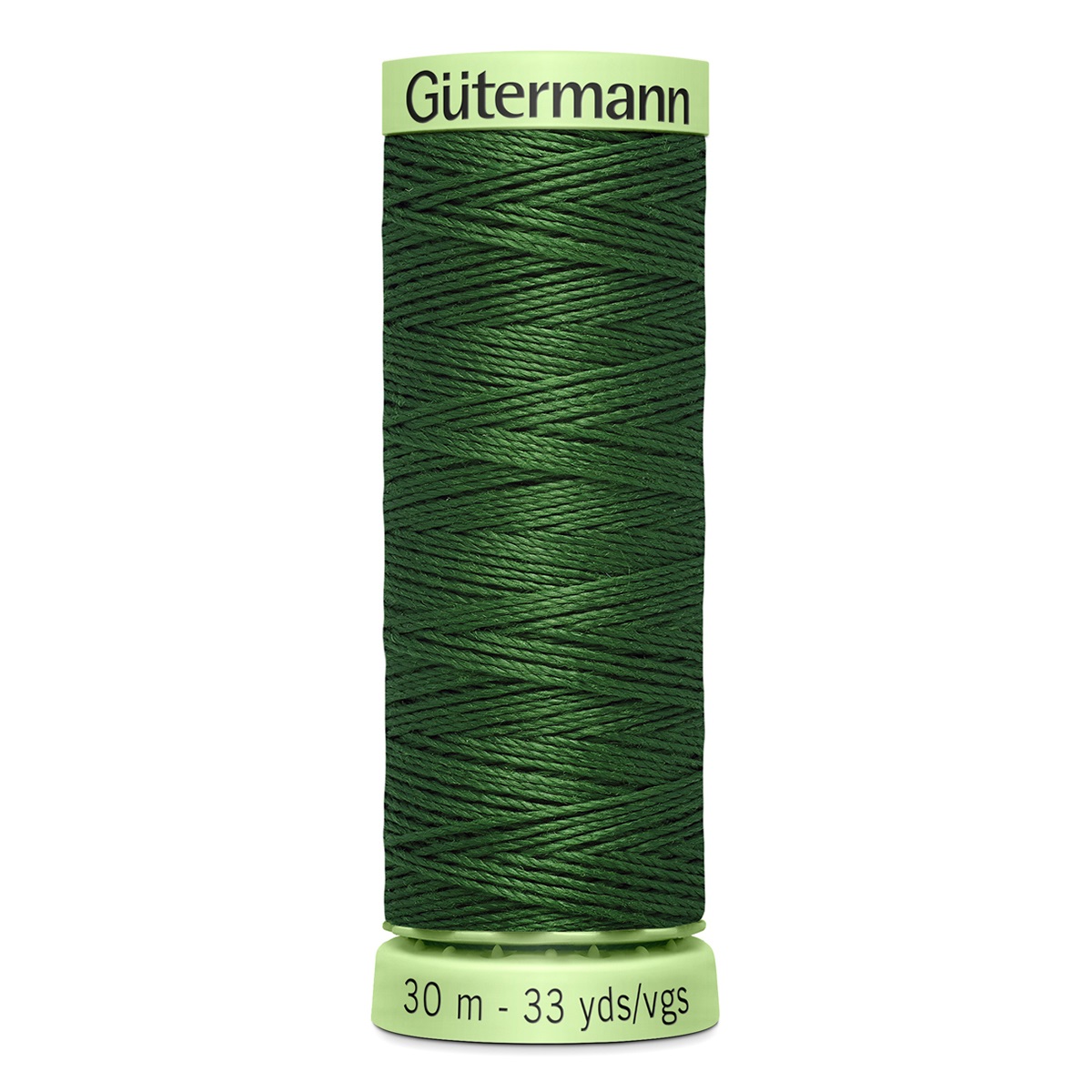 02 Нить Top Stitch для отстрочки, 30м, 100% п/э Gutermann 744506 (639 травяной)