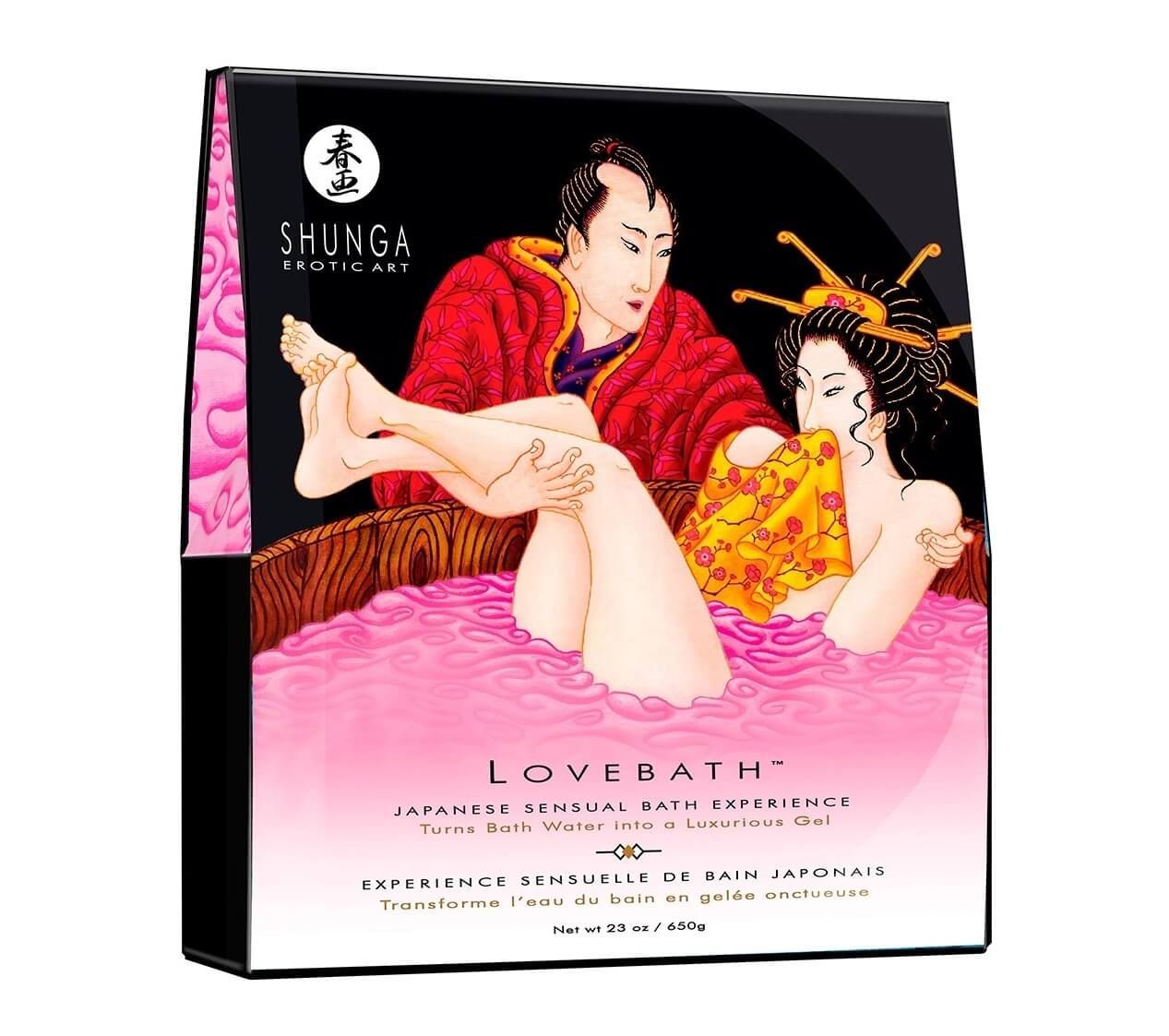 Соль-гель для ванны Shunga Lovebath Dragon Fruit, 650 г