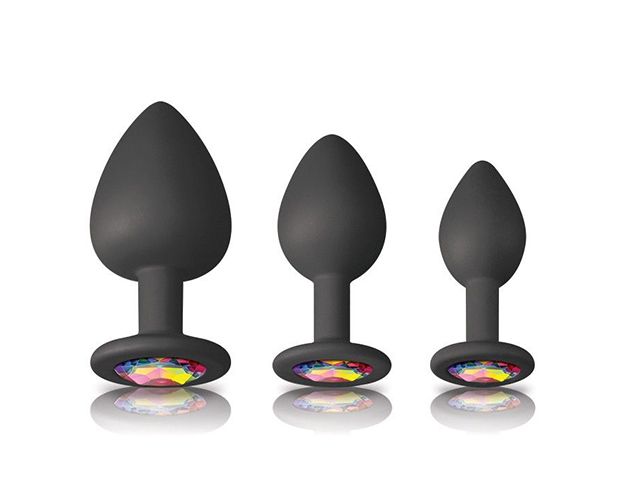 Набор пробок NS Novelties Spades Trainer Kit, черные