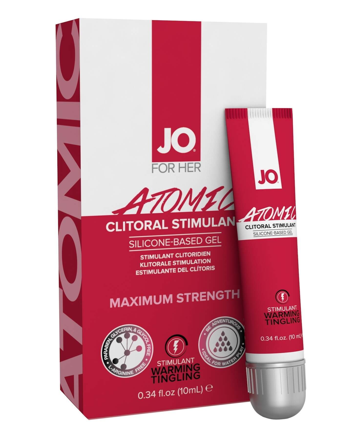 Крем возбуждающий System Jo Atomic Clitoral Stimulating Gel, 10 мл