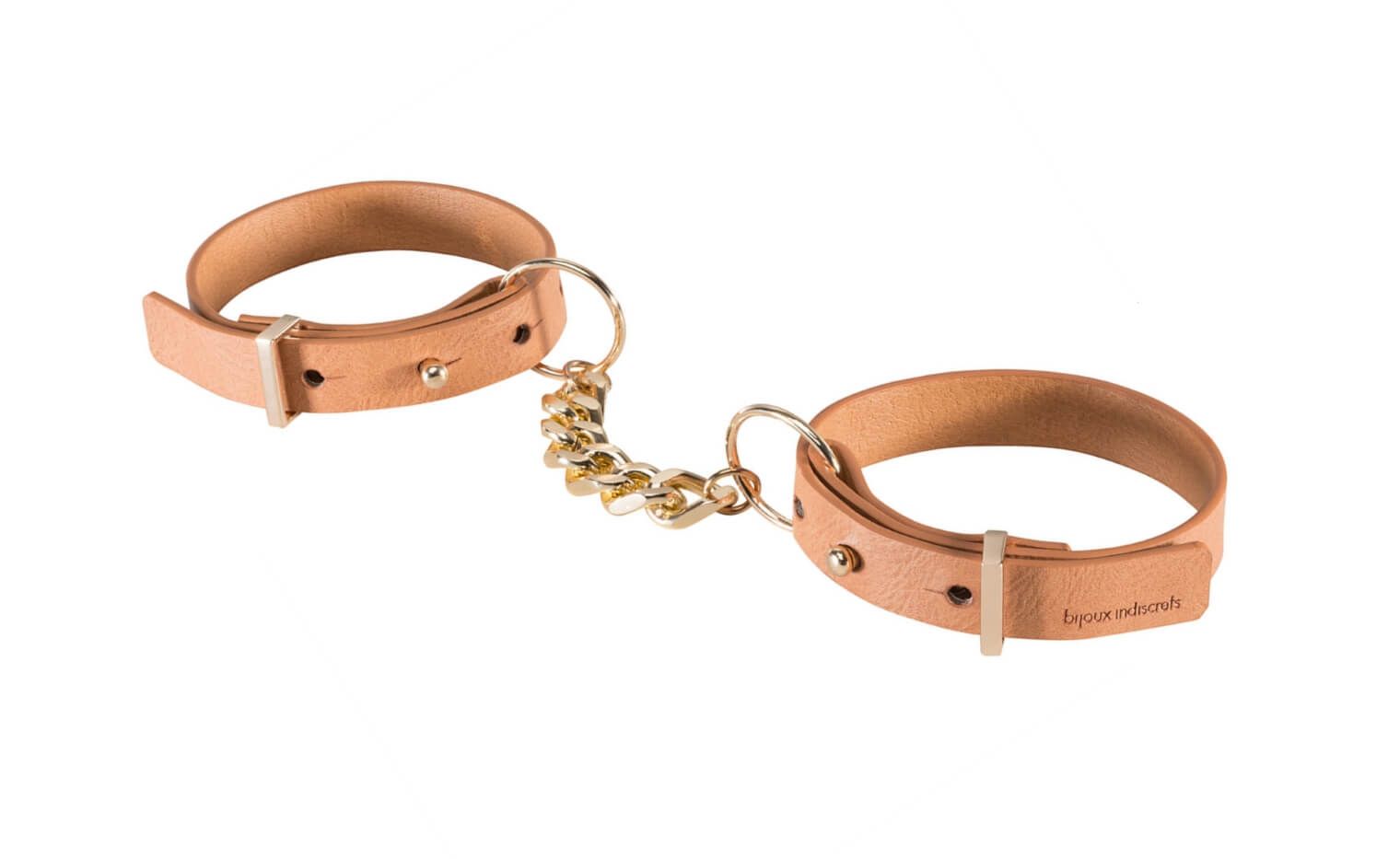 Наручники декоративные Bijoux Indiscrets Maze Thin Handcuffs, коричневые