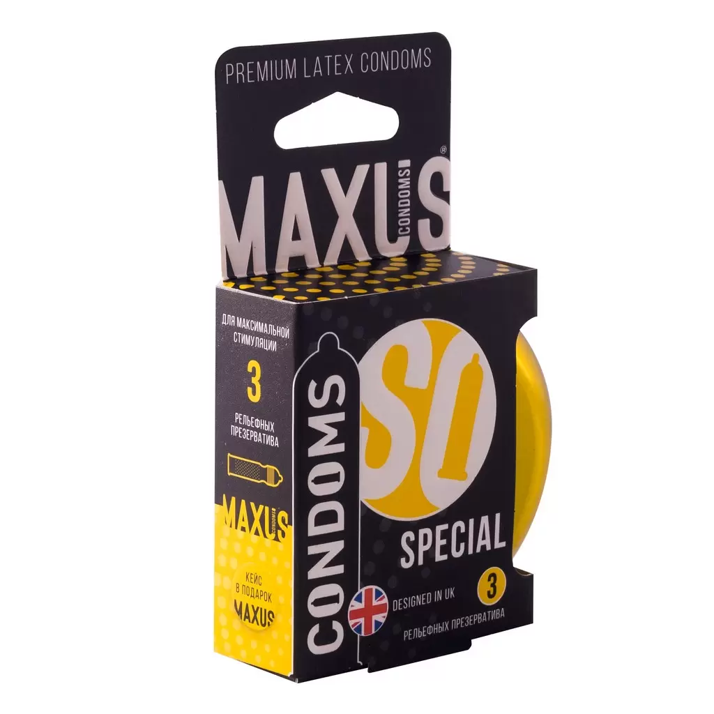 Презервативы MAXUS Special, 3 шт