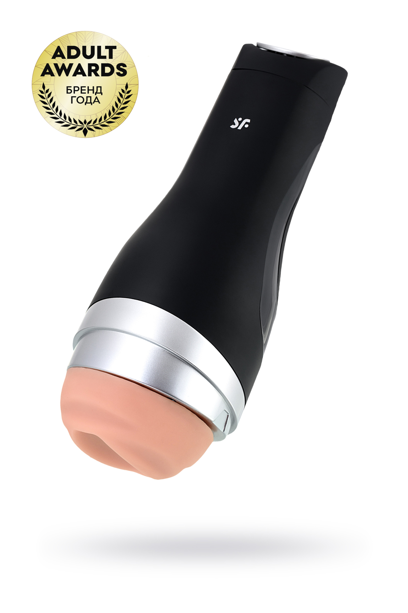 Мастурбатор нереалистичный Satisfyer Men Classic, TPE, серебристый, 25,4 см.