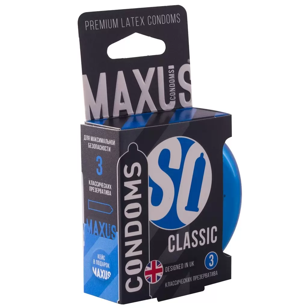 Презервативы MAXUS Classic, 3 шт