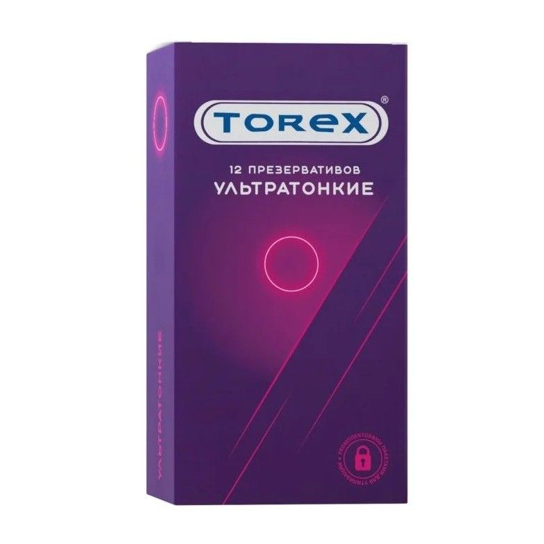 Презервативы TOREX ультратонкие, 12 шт