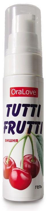 Гель съедобный Биоритм OraLove Tutti-Frutti Вишня, 30 г