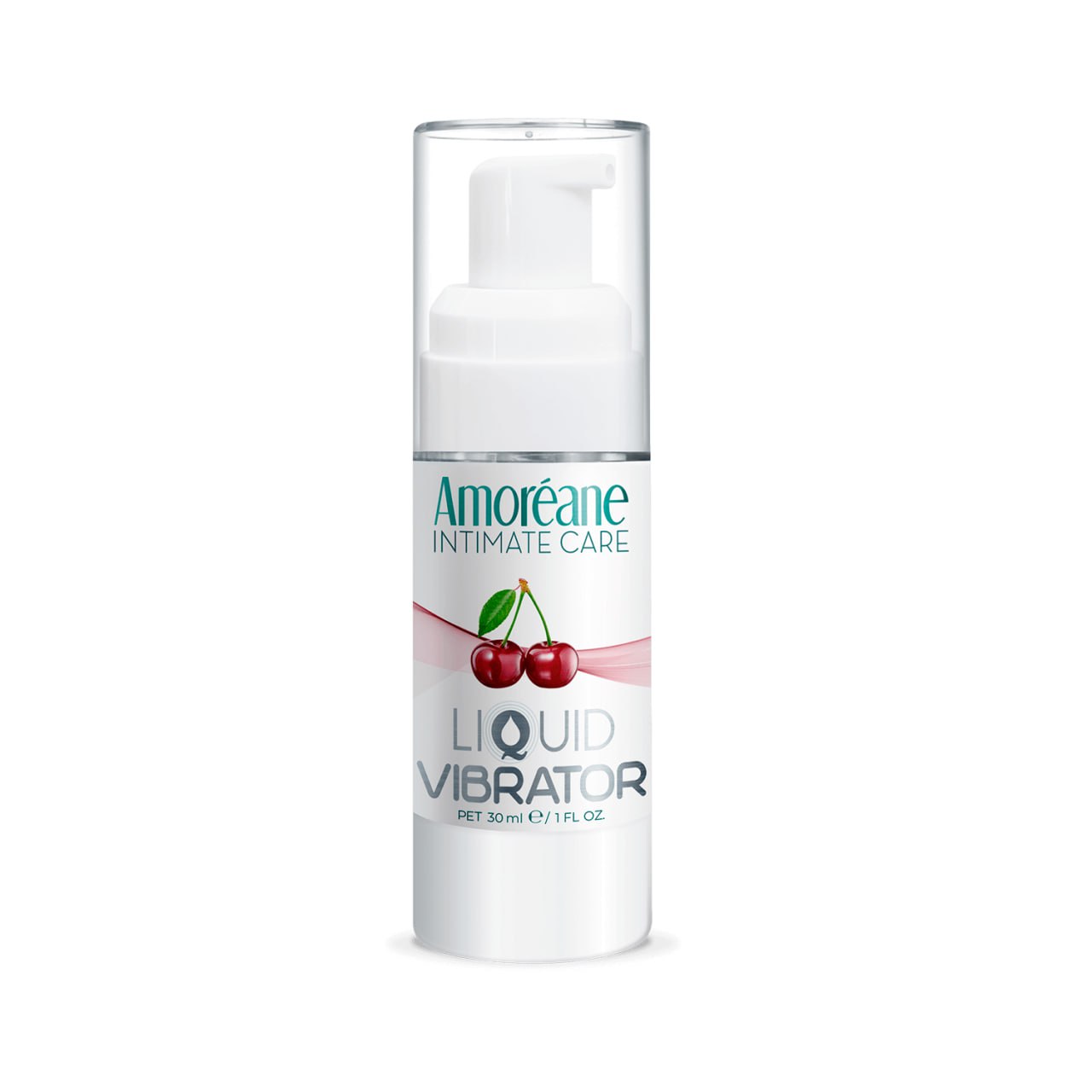 Жидкий интимный гель Amoreane с эффектом вибрации CHERRY,30ml