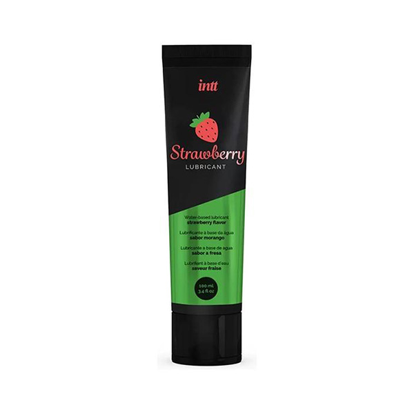 Интимный гель INTT STRAWBERRY, водная основа, клубника, 100 мл