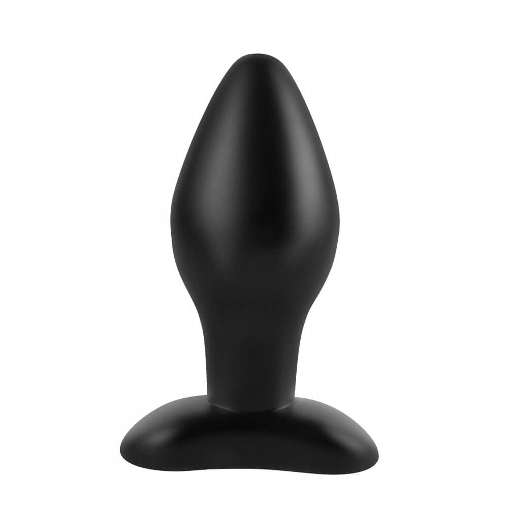 Анальная пробка Pipedream Large Silicone Plug, черная