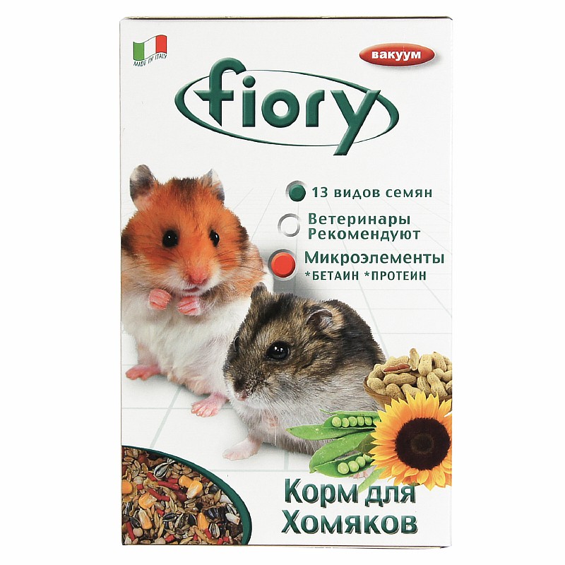 Fiory Criceti / Корм Фиори для Хомяков