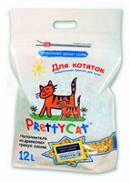  PrettyCat Wood Granules / Наполнитель для кошачьего туалета ПриттиКэт Вуд Гранулс Древесный для Котят