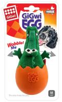 GiGwi Dog GiGwi EGG / Игрушка Гигви для собак Крокодил в яйце с пищалкой