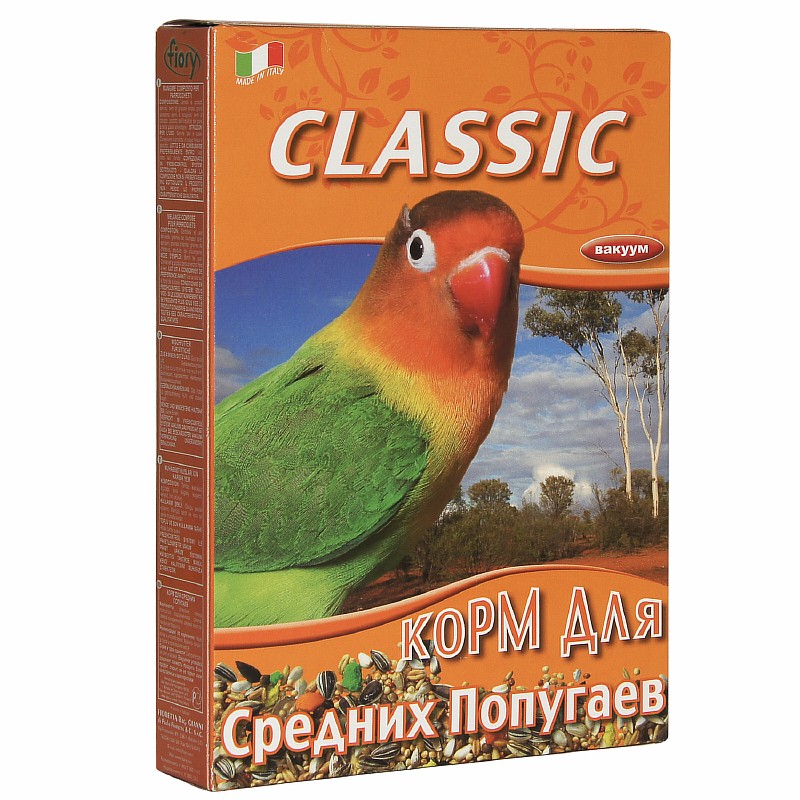 Fiory Classic / Корм Фиори для Средних попугаев