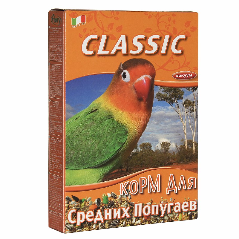 Fiory Classic / Корм Фиори для Средних попугаев