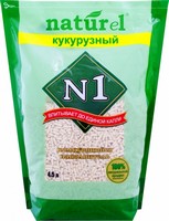  Наполнитель №1 Naturel Кукурузный Комкующийся