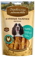   ЗооМаг Деревенские лакомства 100% Мяса / Куриные палочки крученые для собак