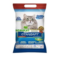   ЗооМаг Homecat Ecoline / Комкующийся наполнитель Хоумкэт для кошачьего туалета Стандарт