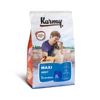 Karmy Maxi Adult / Сухой корм Карми для взрослых собак Крупных пород Телятина