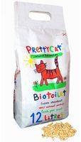   ЗооМаг PrettyCat Wood Granules / Наполнитель для кошачьего туалета ПриттиКэт Вуд Гранулс Древесный