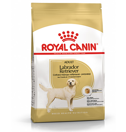 Royal Canin Breed dog Labrador Retriever Adult / Сухой корм Роял Канин для взрослых собак породы Лабрадор старше 15 месяцев