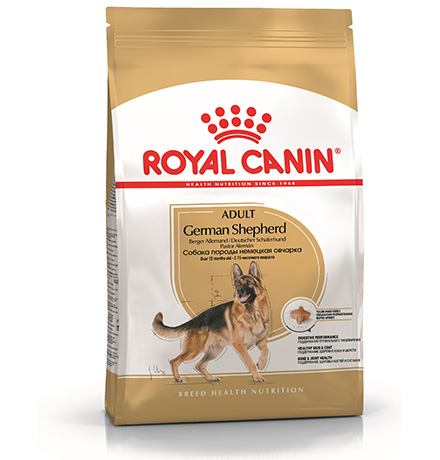 Повседневный Сухой корм по Породам собак  ЗооМаг Royal Canin Breed dog German Shepherd Adult / Сухой корм Роял Канин для взрослых собак породы Немецкая Овчарка старше 15 месяцев