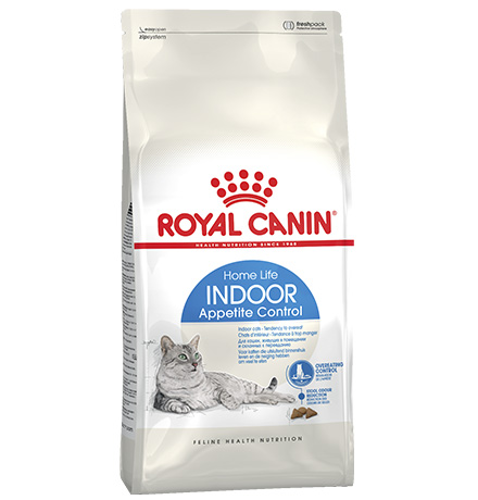 Royal Canin Indoor Appetite Control / Сухой корм Роял Канин Индор Аппетит Контрол для кошек Живущих в помещении и склонных к перееданию