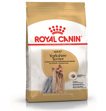 Royal Canin Breed dog Yorkshire Terrier Adult / Сухой корм Роял Канин для взрослых собак породы Йоркширский Терьер старше 10 месяцев